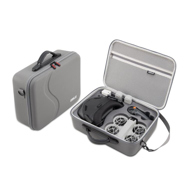 For DJI Neo STARTRC Upgraded Shoulder PU Storage Bag Handbag (Grey) - free shipping - PMC TechLife - Order now!