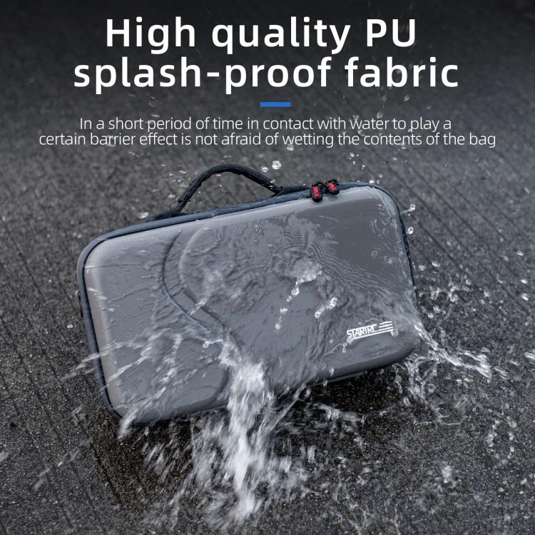 For DJI Neo STARTRC Shoulder PU Storage Bag Handbag, Compatible With RC2 (Grey) - free shipping - PMC TechLife - Order now!