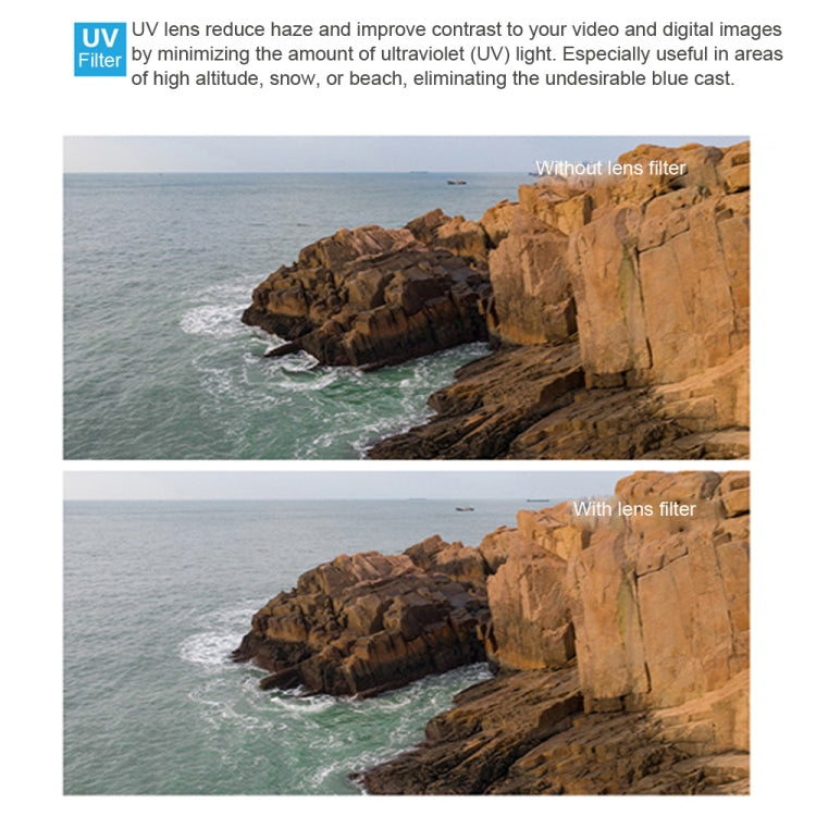 JSR Drone 4 in 1 UV +CPL+ND4+ND8 Lens Filter for DJI MAVIC mini - free shipping - PMC TechLife - Order now!