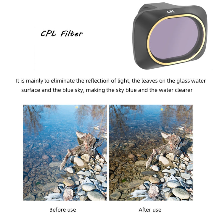 JSR Drone 6 in 1 UV+CPL+ND4+ND8+ND16+ND32 Lens Filter for DJI MAVIC mini - Lens Filter by JSR | Online Shopping South Africa | PMC TechLife | Buy Now Pay Later Mobicred