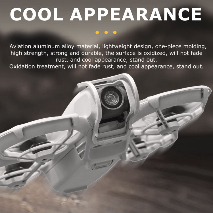 For DJI Neo STARTRC Gimbal Lens Anti-collision Aluminum Alloy Guard Bumper (Silver) - free shipping - PMC TechLife - Order now!