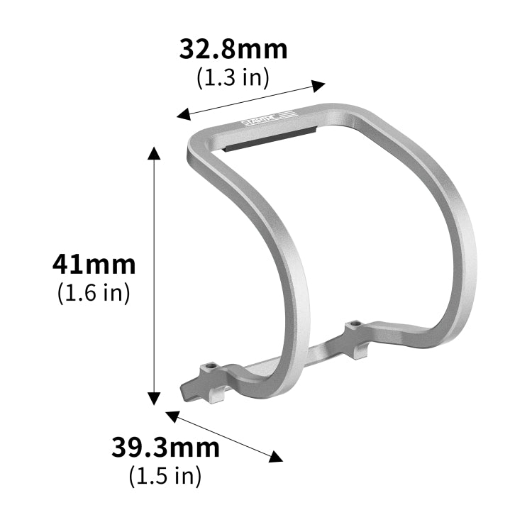 For DJI Neo STARTRC Gimbal Lens Anti-collision Aluminum Alloy Guard Bumper (Silver) - free shipping - PMC TechLife - Order now!