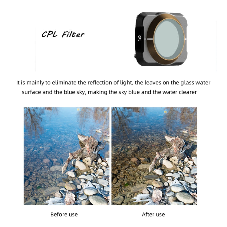 JSR Drone 8 in 1 UV+CPL+ND8+ND16+ND32+ND64+NIGHT+STAR Lens Filter for DJI MAVIC Air 2 - Lens Filter by JSR | Online Shopping South Africa | PMC TechLife | Buy Now Pay Later Mobicred