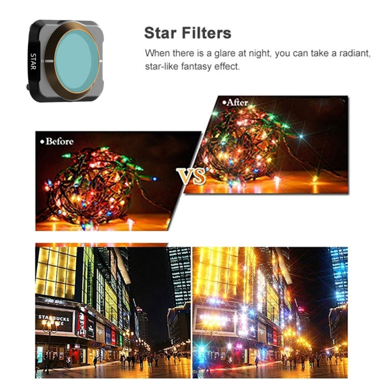 JSR Drone 8 in 1 UV+CPL+ND8+ND16+ND32+ND64+NIGHT+STAR Lens Filter for DJI MAVIC Air 2 - Lens Filter by JSR | Online Shopping South Africa | PMC TechLife | Buy Now Pay Later Mobicred