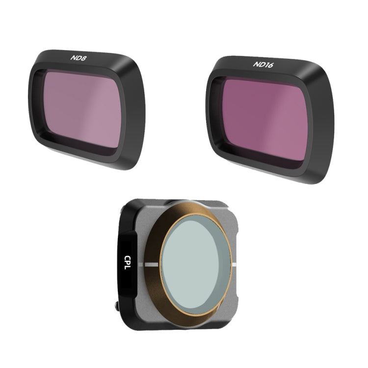 JSR Drone 3 in 1 CPL+ND8+ND16 Lens Filter for DJI MAVIC Air 2 - free shipping - PMC TechLife - Order now!