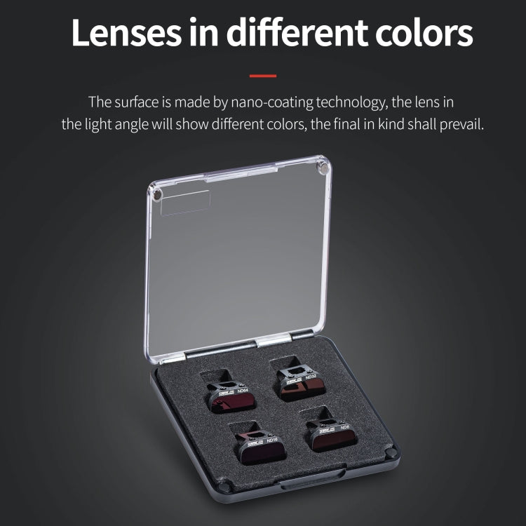 For DJI Mini 4K / Mini 2 SE / Mini 2 STARTRC 4 in 1 ND8 ND16 ND32 ND64 Lens Filter - free shipping - PMC TechLife - Order now!
