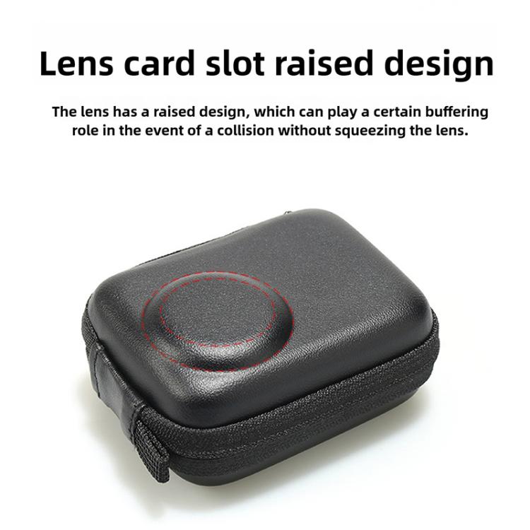 For DJI Osmo Action 5 Pro / 4 / 3 Portable Body Half Coverage Storage Box Bag (Black) - free shipping - PMC TechLife - Order now!