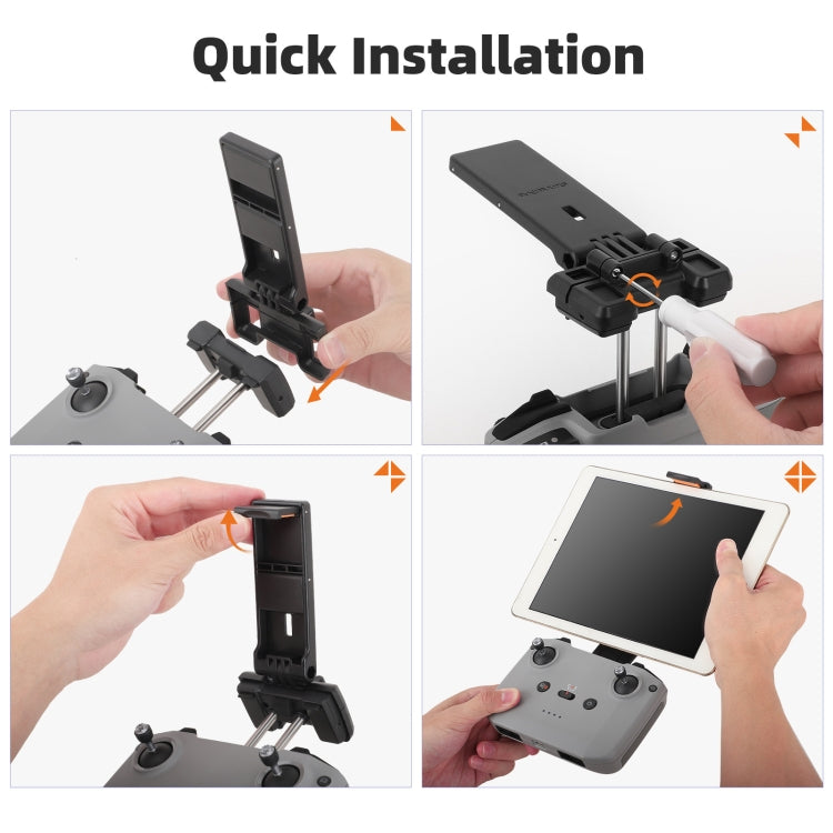 Sunnylife Remote Controller Tablet Holder Stand For DJI RC-N3 / RC-N2 / RC-N1 (Black) - free shipping - PMC TechLife - Order now!