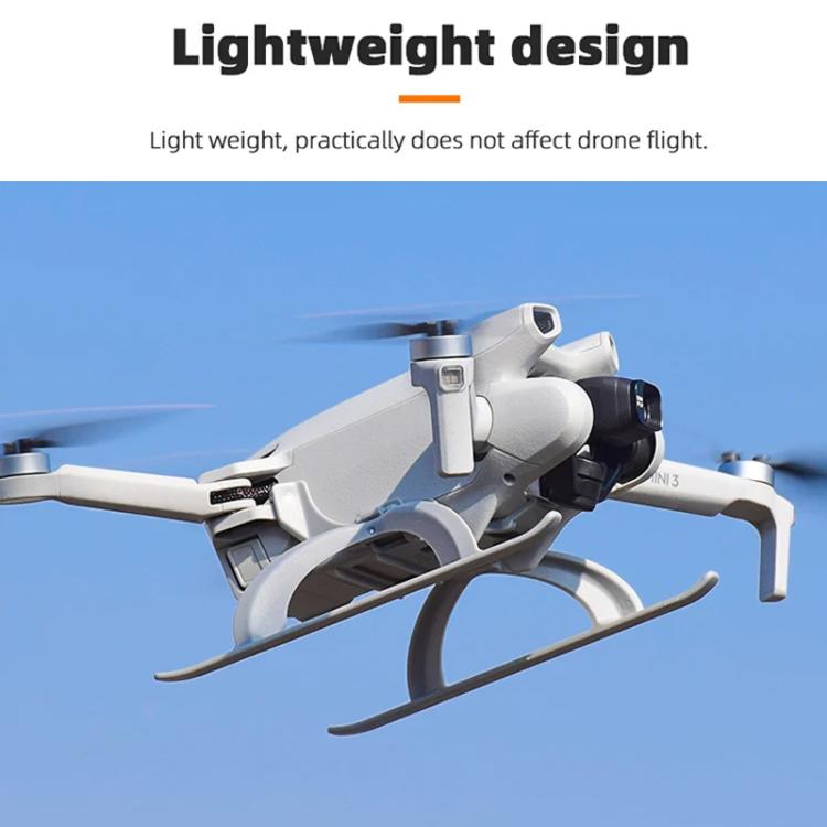 For DJI Mini 3 / 3 Pro BRDRC Folding Heightened Landing Gear Training Rack (Grey) - free shipping - PMC TechLife - Order now!