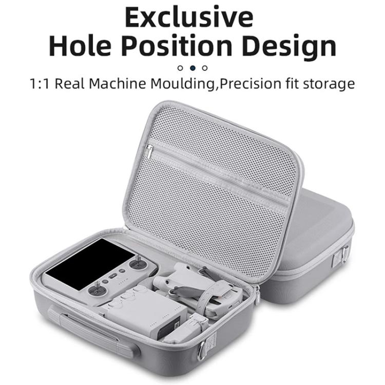 For DJI Mini 3 / 3 Pro BRDRC Shoulder Drone Remote Control Storage Carrying Bag (Grey) - free shipping - PMC TechLife - Order now!