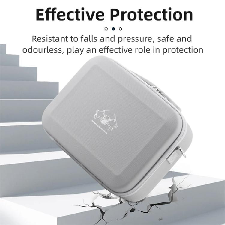 For DJI Mini 3 / 3 Pro BRDRC Shoulder Drone Remote Control Storage Carrying Bag (Grey) - free shipping - PMC TechLife - Order now!