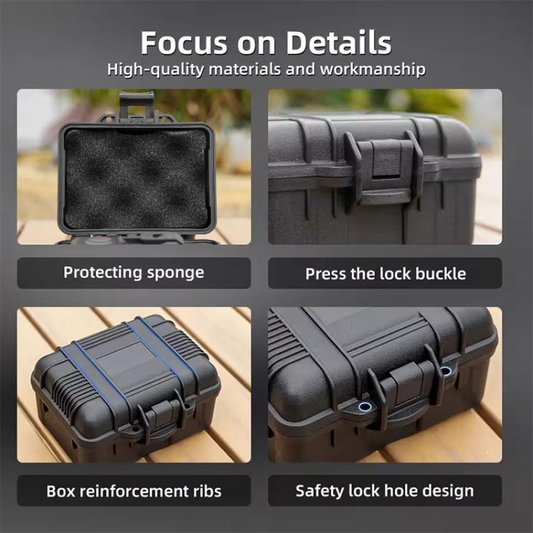 For DJI OSMO Action 5 Pro / 4 / 3 Camera Hard Storage Box Bag Protective Case (Black) - free shipping - PMC TechLife - Order now!