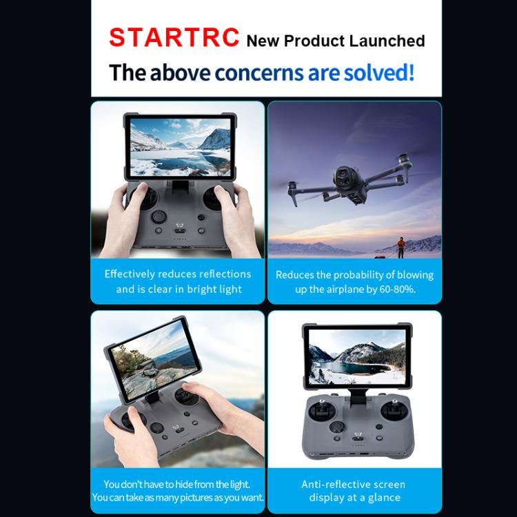 STARTRC HD AR Tempered Glass Film for DJI Mavic 4 Pro / RC Pro 2 (Transparent) - free shipping - PMC TechLife - Order now!