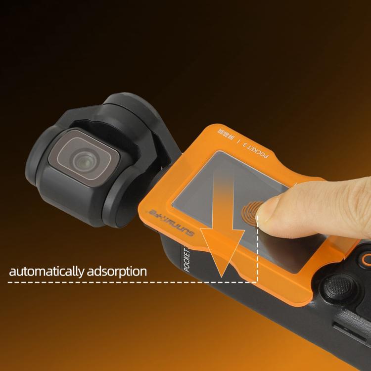 For DJI Osmo Pocket 3 Sunnylife Lens Screen Protector AR Anti-reflection Tempered Glass Film with Film Locator - free shipping - PMC TechLife - Order now!