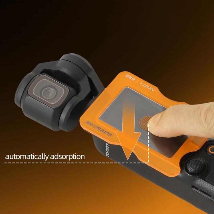 For DJI Osmo Pocket 3 Sunnylife Screen Protector AR Anti-reflection Tempered Glass Film with Film Locator - free shipping - PMC TechLife - Order now!