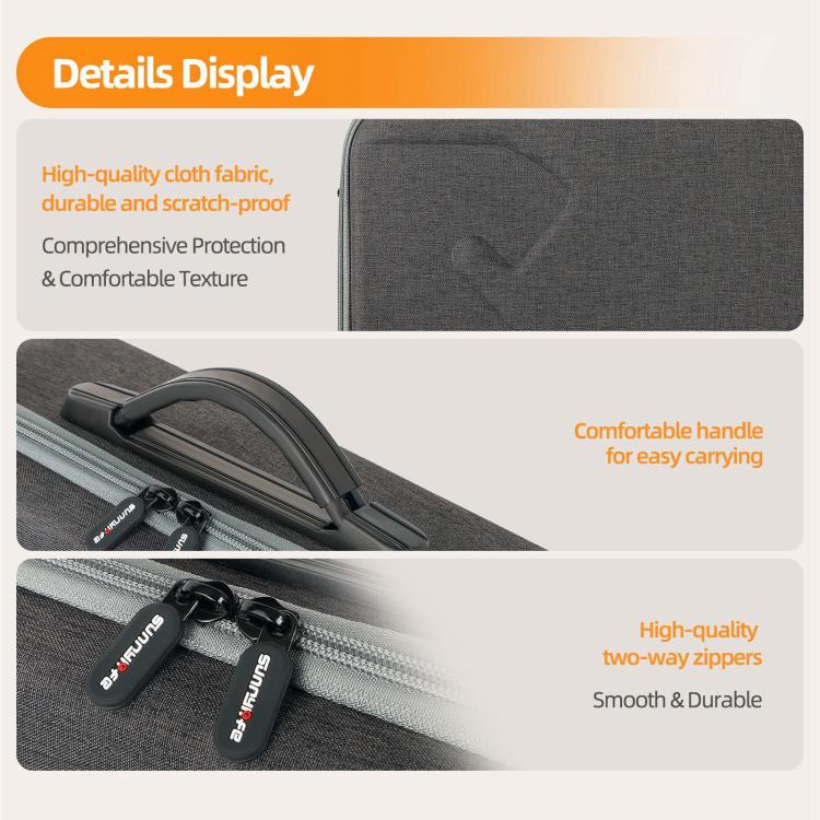 For DJI Mavic 4 Pro Sunnylife Drone Kit Carrying Case Storage Bag (Grey) - free shipping - PMC TechLife - Order now!