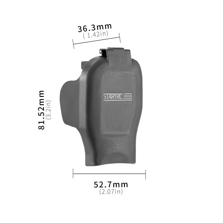 For DJI Osmo Pocket 3 STARTRC Short Type Protective Case Cover (Black) - free shipping - PMC TechLife - Order now!