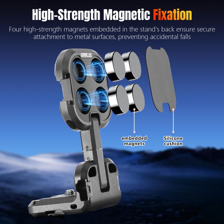 For DJI Osmo Pocket 3 STARTRC Metal L-shaped Expansion Bracket (Black) - free shipping - PMC TechLife - Order now!