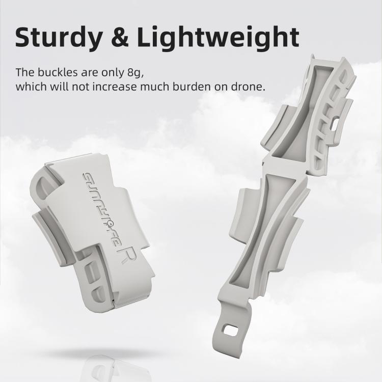 For DJI Flip Sunnylife Anti-shake Arm Buckle Fixing Integrated Buckle Quick Release Anti-Collision Buckle (Grey) - free shipping - PMC TechLife - Order now!