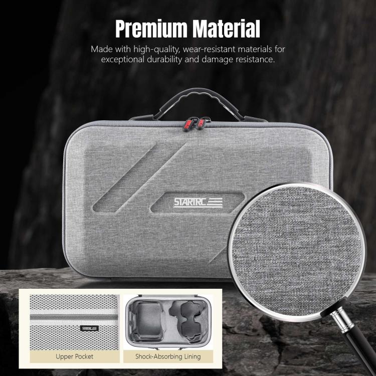 For DJI Flip STARTRC Shoulder Storage Bag Integrated Handbag (Grey) - free shipping - PMC TechLife - Order now!