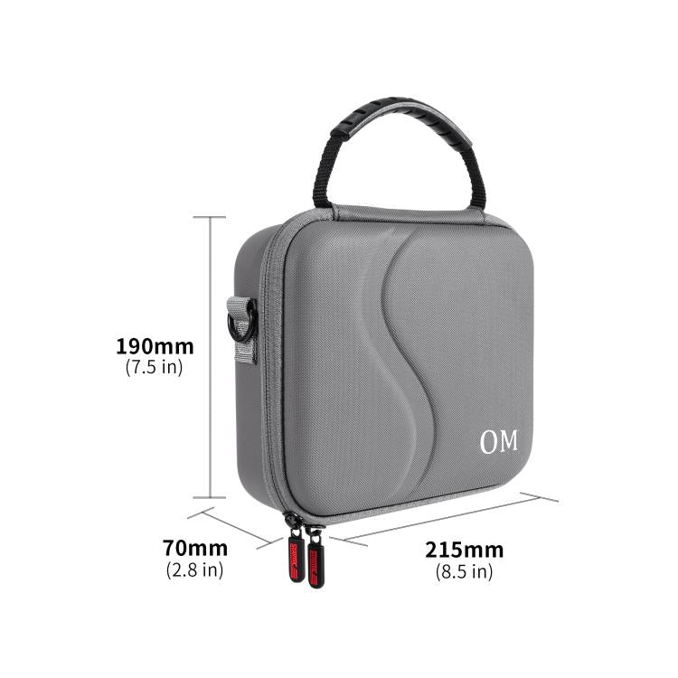 For DJI Osmo Mobile 7 / 7P STARTRC Portable Shockproof Waterproof PU Case Bag (Grey) - free shipping - PMC TechLife - Order now!