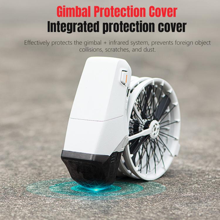 For DJI Flip STARTRC Lens Protective Cover Gimbal Cover (Transparent Black) - free shipping - PMC TechLife - Order now!