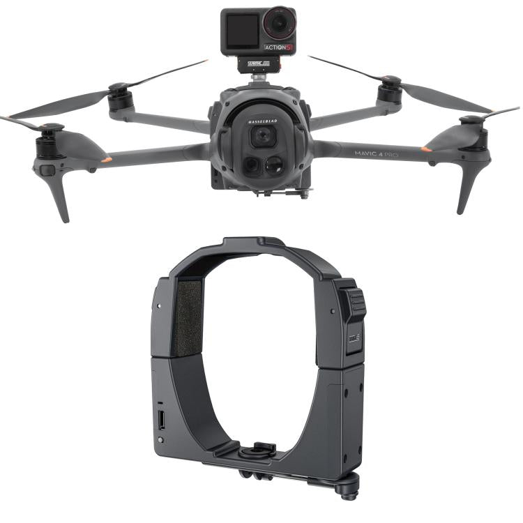 For DJI Mavic 4 Pro STARTRC Air-Dropping System Thrower Parabolic with Expansion Bracket (Black) - free shipping - PMC TechLife - Order now!