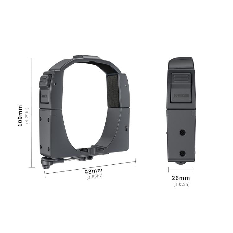 For DJI Mavic 4 Pro STARTRC Air-Dropping System Thrower Parabolic with Expansion Bracket (Black) - free shipping - PMC TechLife - Order now!