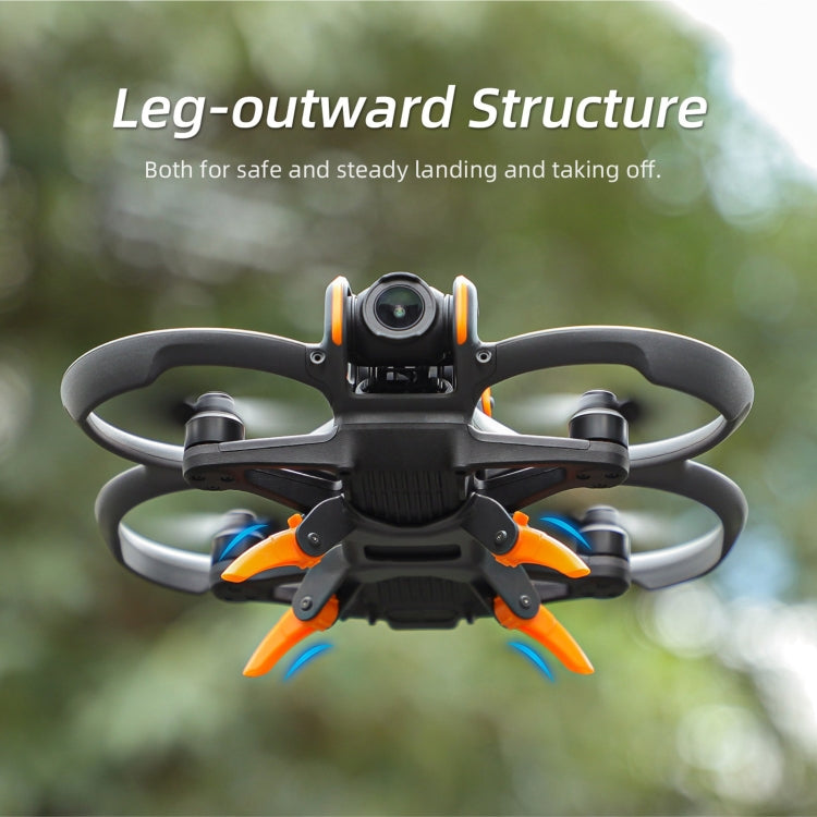 For DJI AVATA 2 Sunnylife LG797 Landing Gear Extensions Heightened Spider Gears Support Leg (Grey) - free shipping - PMC TechLife - Order now!