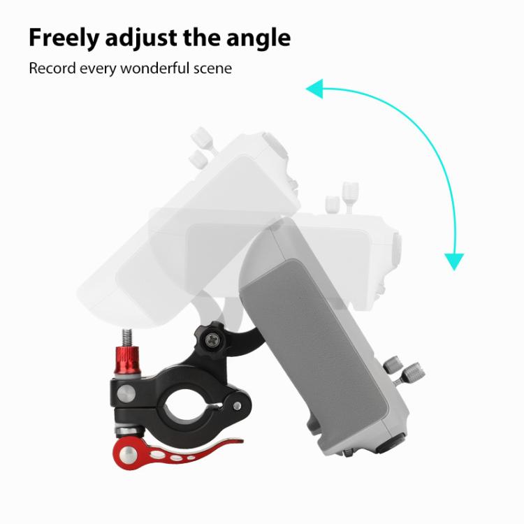 For DJI RC2 Sunnylife Remote Control Shooting Camera Bicycle Clip Mount (Black) - free shipping - PMC TechLife - Order now!