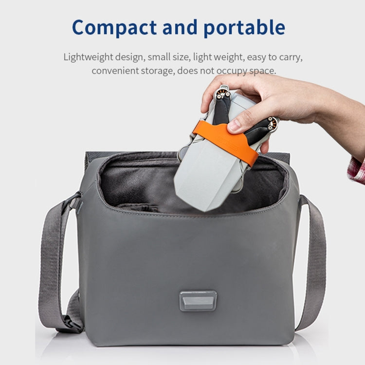 STARTRC Propellers Holder Guard Prop Blade Stabilizer for DJI Mini 4K / Mini 2 SE / Mini (Gray-orange) - Mount & Holder by STARTRC | Online Shopping South Africa | PMC TechLife | Buy Now Pay Later Mobicred