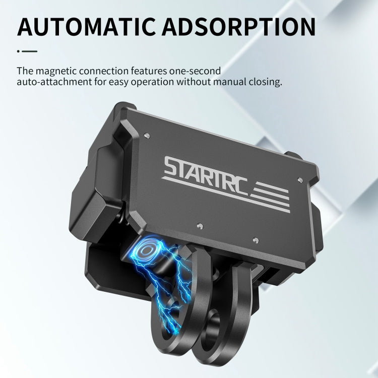 For DJI Pocket 3 STARTRC Quick Mount Adapter Extension Bracket (Black) - Mount & Holder by STARTRC | Online Shopping South Africa | PMC TechLife | Buy Now Pay Later Mobicred