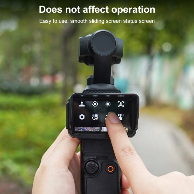 For DJI Osmo Pocket 3 BRDRC Sunshade Hood Screen Shade (Black) - free shipping - PMC TechLife - Order now!