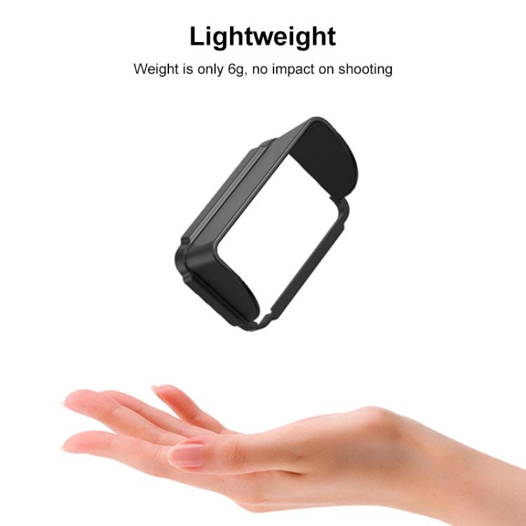 For DJI Osmo Pocket 3 BRDRC Sunshade Hood Screen Shade (Black) - free shipping - PMC TechLife - Order now!