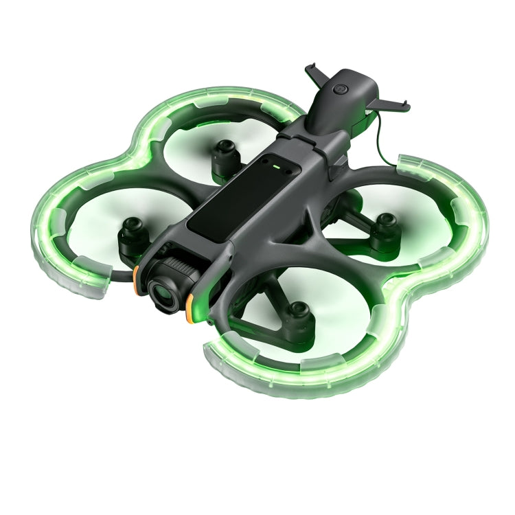 For DJI Avata 2 STARTRC Drone LED Propeller Protective Guard Anti-collision Ring (Transparent) - free shipping - PMC TechLife - Order now!