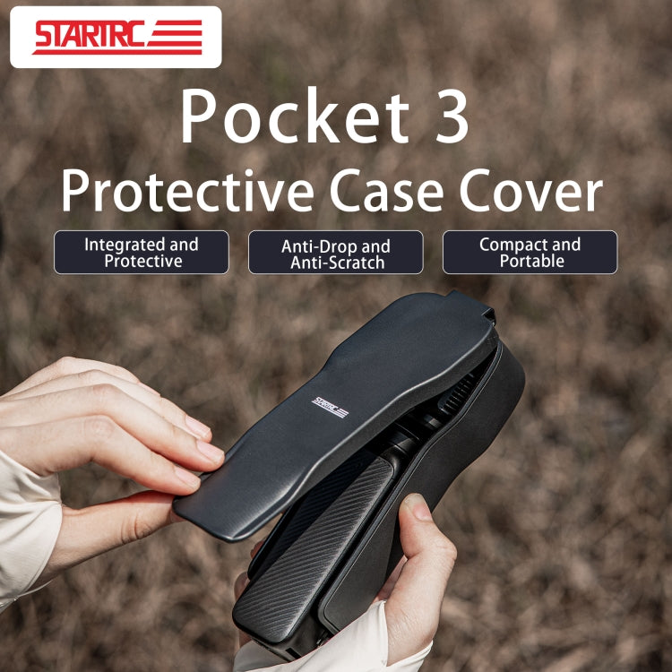 For DJI Osmo Pocket 3 STARTRC Storage Box Protective Case with Lanyard (Black) - free shipping - PMC TechLife - Order now!