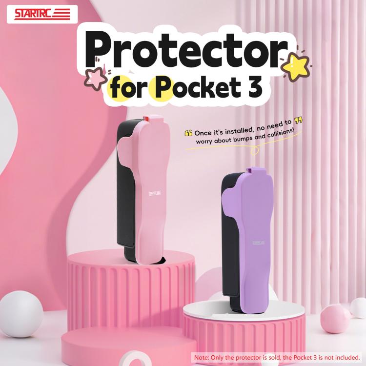 For DJI Osmo Pocket 3 STARTRC Storage Box Protective Case with Lanyard (Pink) - free shipping - PMC TechLife - Order now!