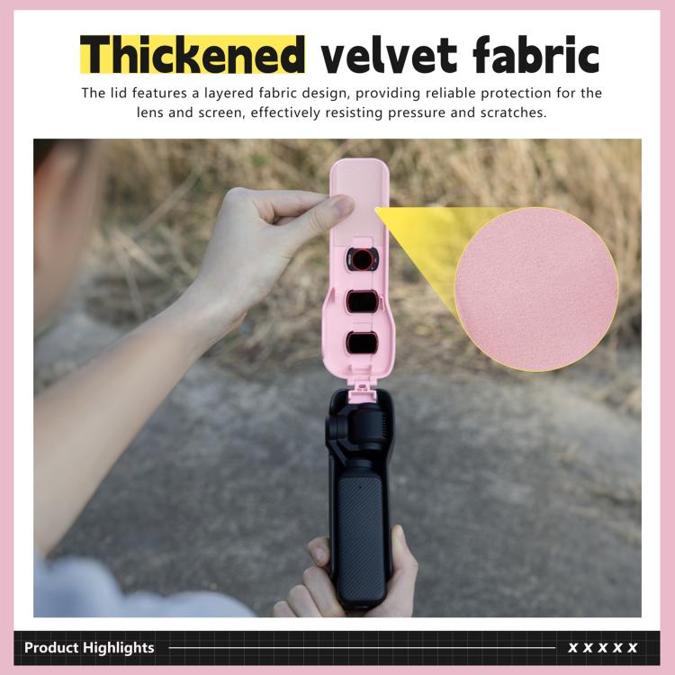 For DJI Osmo Pocket 3 STARTRC Storage Box Protective Case with Lanyard (Purple) - free shipping - PMC TechLife - Order now!