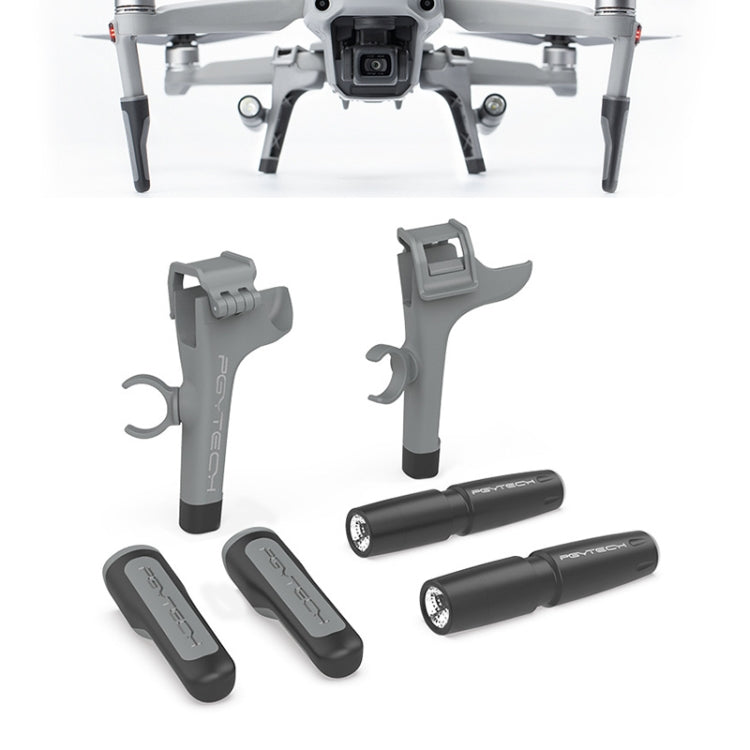 PGYTECH P-16A-038 Portable Heightened Landing Gear Extensions Rack LED Headlamp Set for DJI Mavic Air 2 - free shipping - PMC TechLife - Order now!