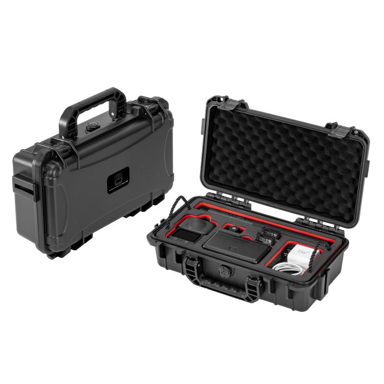 For DJI Osmo 360 STARTRC Waterproof EVA ABS Dual-layer Suitcase Storage Box (Black) - free shipping - PMC TechLife - Order now!