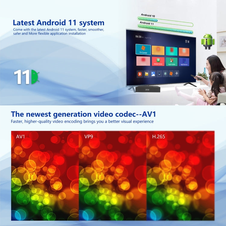 Tanix X4 Android 11 Smart TV Box, Amlogic S905X4 Quad Core, 4GB+32GB, Dual Wifi, BT(AU Plug) - Amlogic S905 by PMC TechLife | Online Shopping South Africa | PMC TechLife | Buy Now Pay Later Mobicred