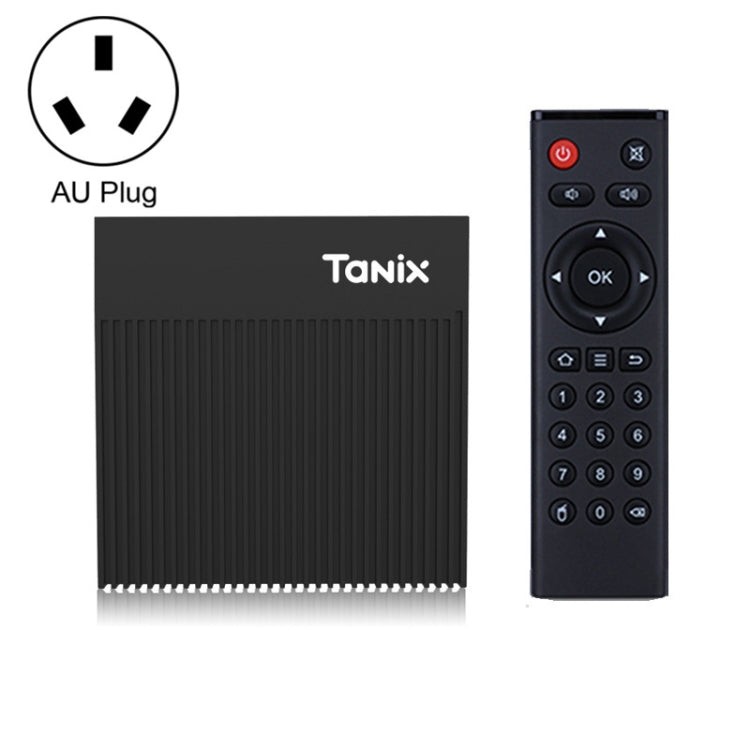 Tanix X4 Android 11 Smart TV Box, Amlogic S905X4 Quad Core, 4GB+64GB, Dual Wifi, BT (AU Plug) - Amlogic S905 by PMC TechLife | Online Shopping South Africa | PMC TechLife | Buy Now Pay Later Mobicred