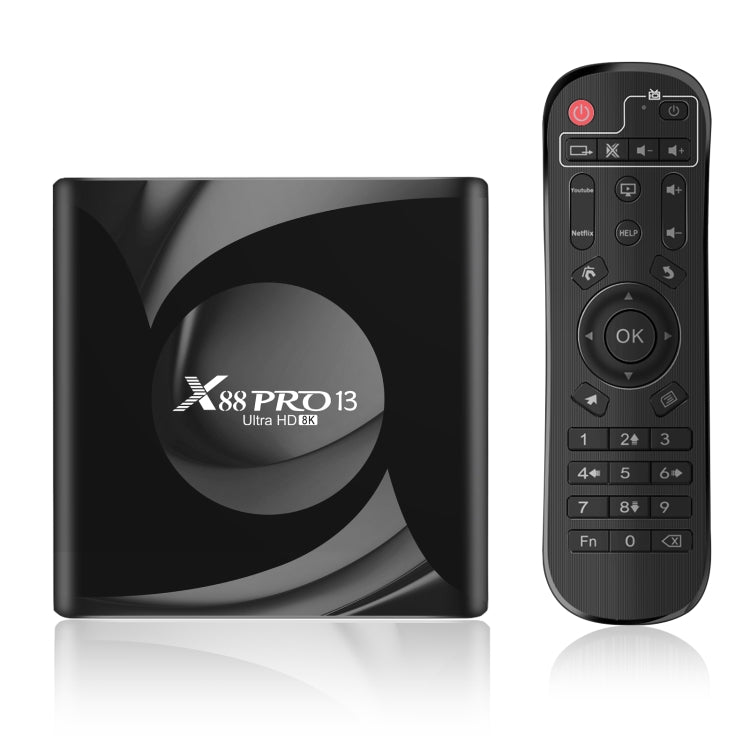 X88 Pro 13 Android 13.0 Smart TV Box with Remote Control, RK3528 Quad-Core, 4G+64GB (UK Plug) - Others by PMC TechLife | Online Shopping South Africa | PMC TechLife | Buy Now Pay Later Mobicred