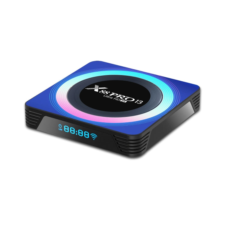 Acrylic X88 Pro 13 8K Ultra HD Android 13.0 Smart TV Box with Remote Control, RK3528 Quad-Core, 4G+32GB(US Plug) - Others by PMC TechLife | Online Shopping South Africa | PMC TechLife | Buy Now Pay Later Mobicred
