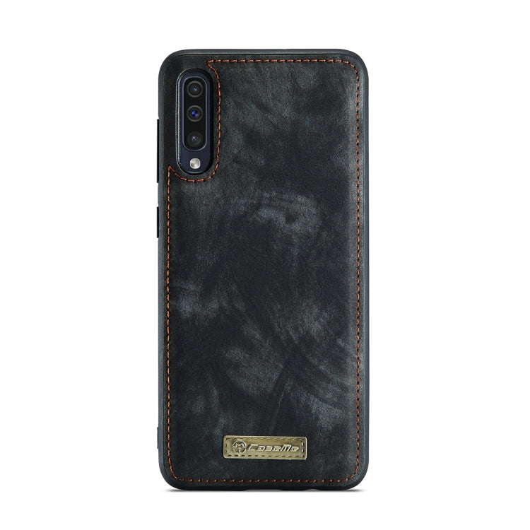 For Samsung Galaxy A70 CaseMe-008 Detachable Multifunctional Flip Leather Phone Case(Black) - Galaxy Phone Cases by CaseMe | Online Shopping South Africa | PMC Jewellery | Buy Now Pay Later Mobicred