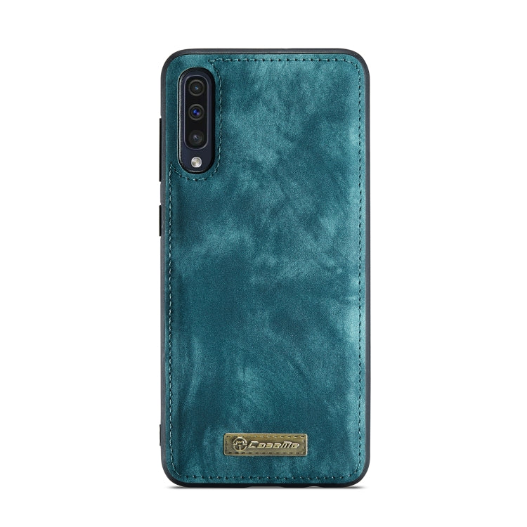 For Samsung Galaxy A70 CaseMe-008 Detachable Multifunctional Flip Leather Phone Case(Blue) - free shipping - PMC Jewellery - Order now!