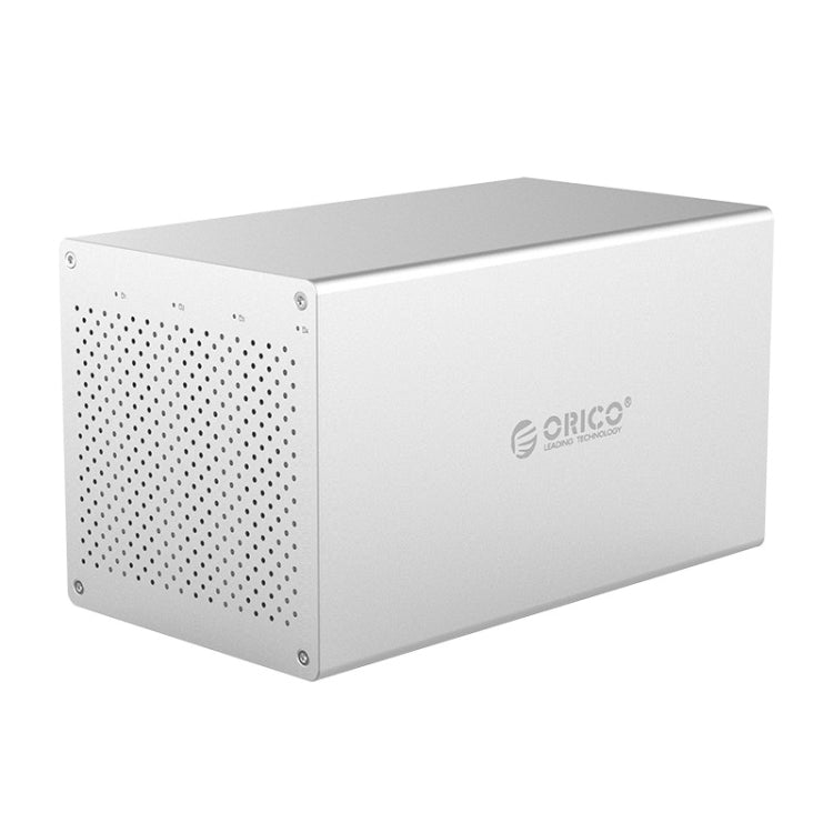 ORICO Honeycomb Series WS400U3 SATA 3.5 inch USB 3.0 4 Bays Aluminum Alloy HDD / SSD Enclosure, The Maximum Support Capacity: 40TB - HDD Enclosure by ORICO | Online Shopping South Africa | PMC TechLife | Buy Now Pay Later Mobicred
