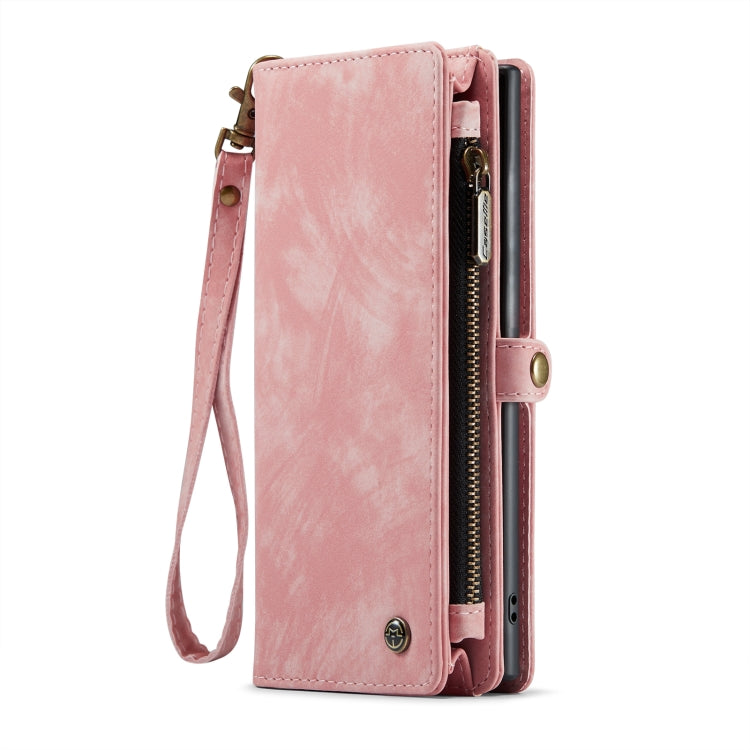For Samsung Galaxy Note10+ CaseMe-008 Detachable Multifunctional Flip Leather Phone Case(Pink) - free shipping - PMC Jewellery - Order now!
