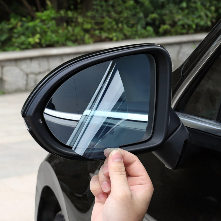 For Volkswagen Gran Lavida 2016-2018 Car PET Rearview Mirror Protective Window Clear Anti-fog Waterproof Rain Shield Film - Auto Film by PMC TechLife | Online Shopping South Africa | PMC TechLife | Buy Now Pay Later Mobicred