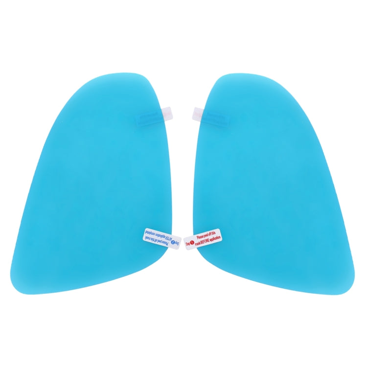 For Ford Transit 2017-2018 Car Round PET Rearview Mirror Protective Window Clear Anti-fog Waterproof Rain Shield Film - Auto Film by PMC TechLife | Online Shopping South Africa | PMC TechLife | Buy Now Pay Later Mobicred